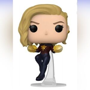 Funko Pop Captain Marvel with Blonde Hair and Black Suit [THE MARVELS 1249]